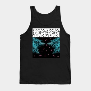 Memphis Pattern 50 / 80s Retro Tank Top